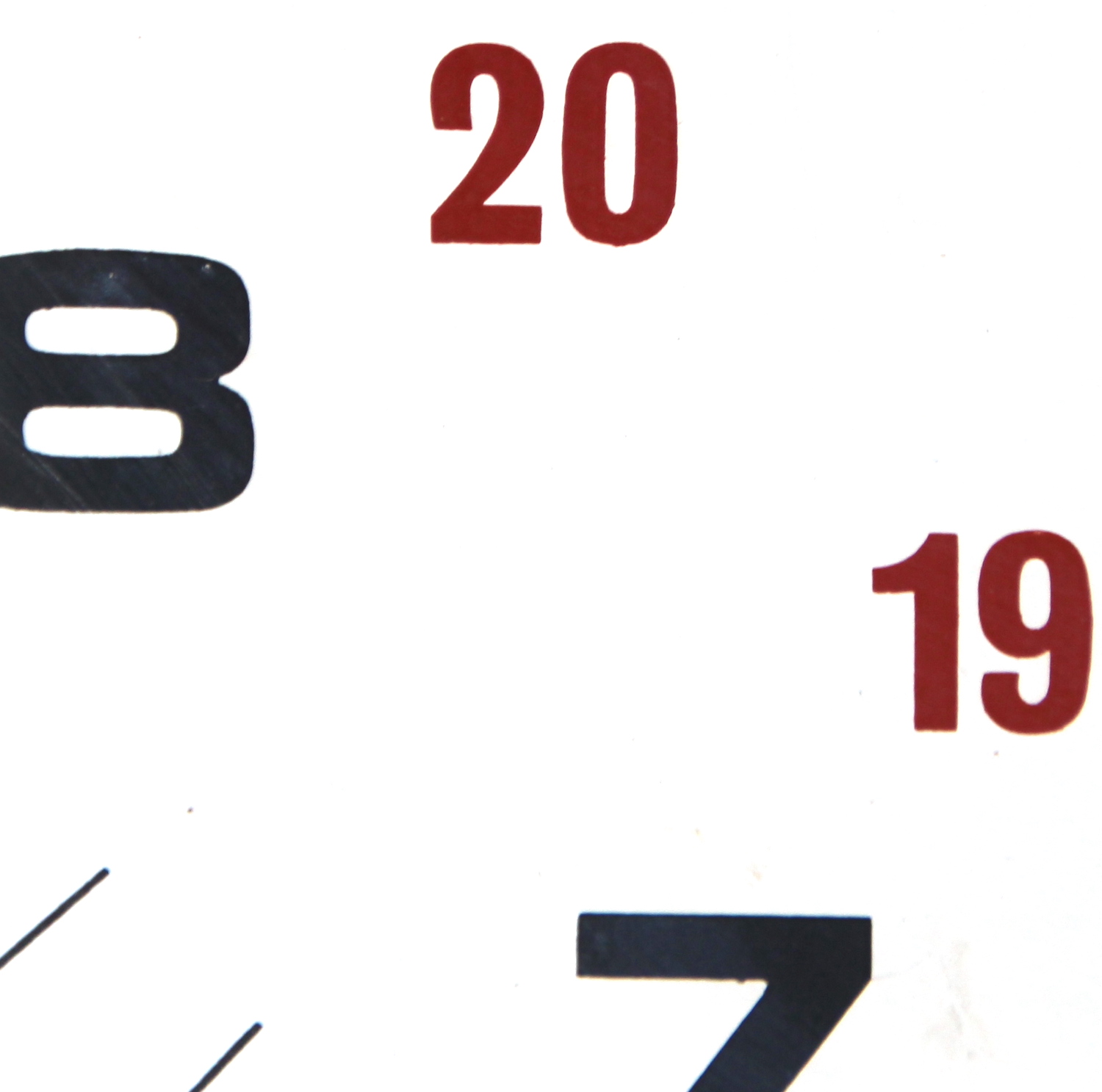 8067.vintage wall clock18