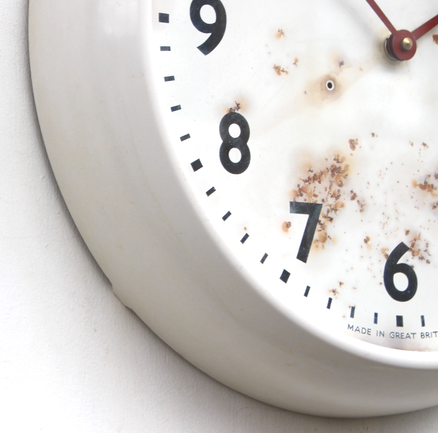 8075.vintage wall clock24